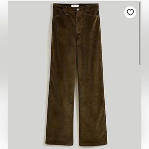 Madewell Emmett 2.0 Wide Leg Corduroy Pants